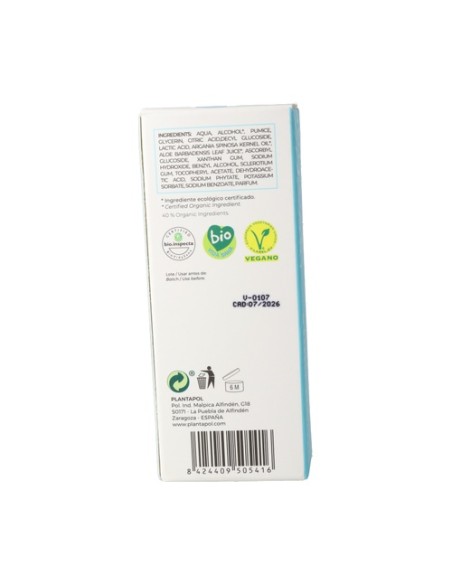Gel exfoliante facial 75 ml de gel Plantapol