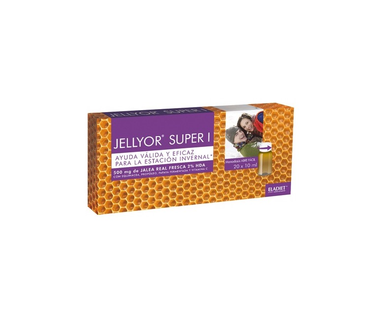Jellyor Super I 20 unidades de 10ml Eladiet