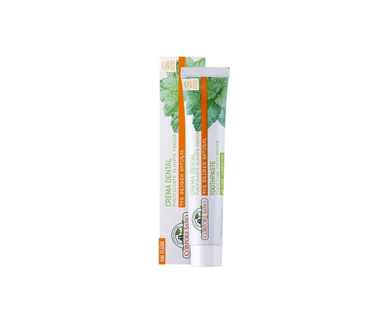 Dentífrico Purificante Aliento Fresco 75 ml de crema Corpore Sano