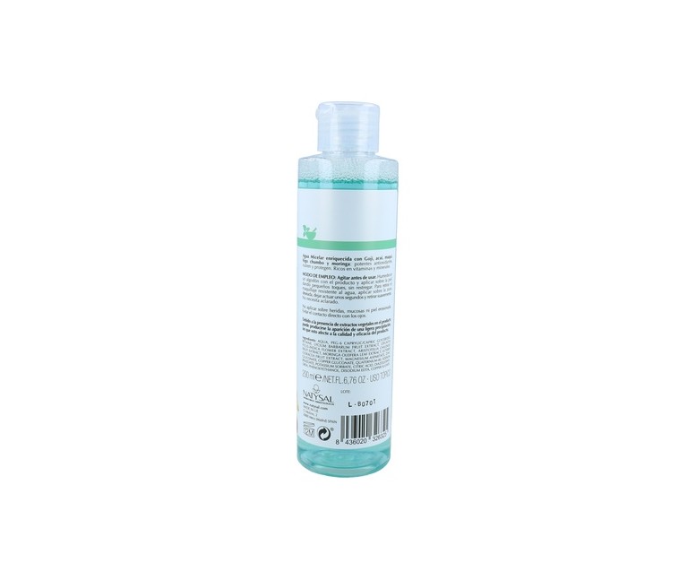 Agua Micelar Superfoods 200 ml Natysal