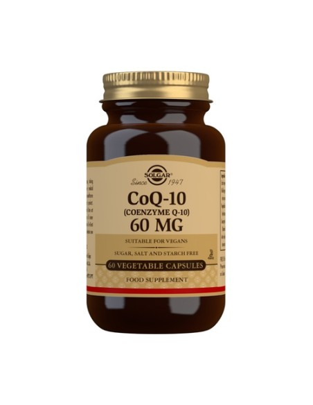 Coenzima CoQ10 (vegan) 60 mg 60 cápsulas vegetales (60mg) Solgar