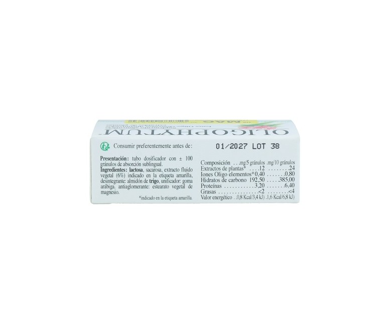 Oligophytum Magnesio (H8 MAG) 100 comprimidos sublinguales Holistica