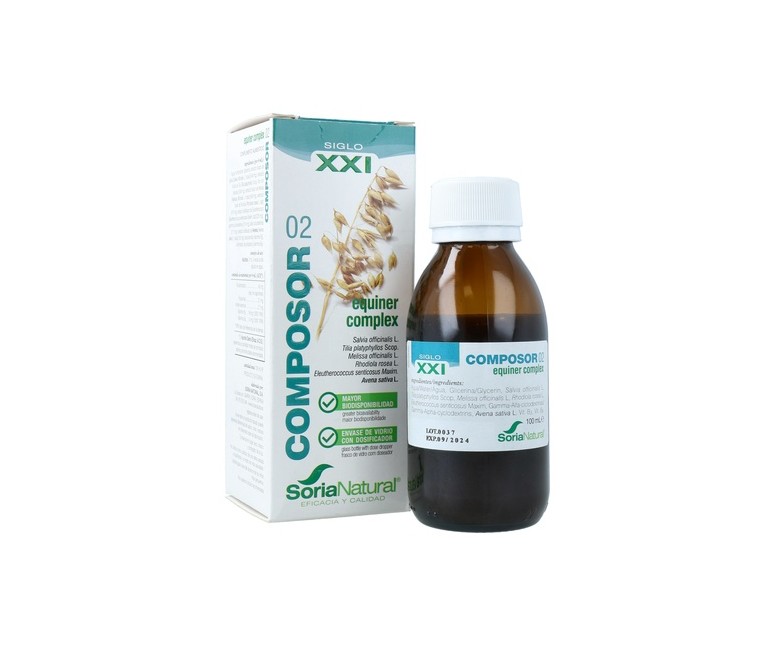 Composor 02 Equiner Fórmula XXI 100 ml Soria Natural