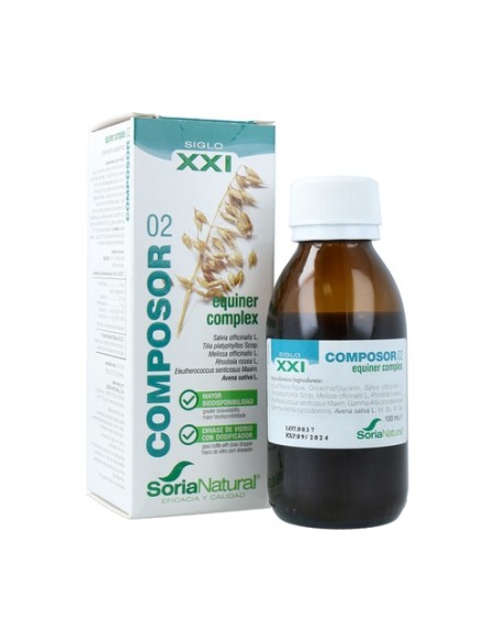 Composor 02 Equiner Fórmula XXI 100 ml Soria Natural