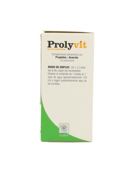 Prolyvit (Vitamina C) Efervescente Prolisan 16 sobres Noefar