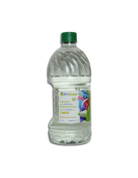 Vinagre de alcohol limpieza multiusos limón 2 L Bioempe