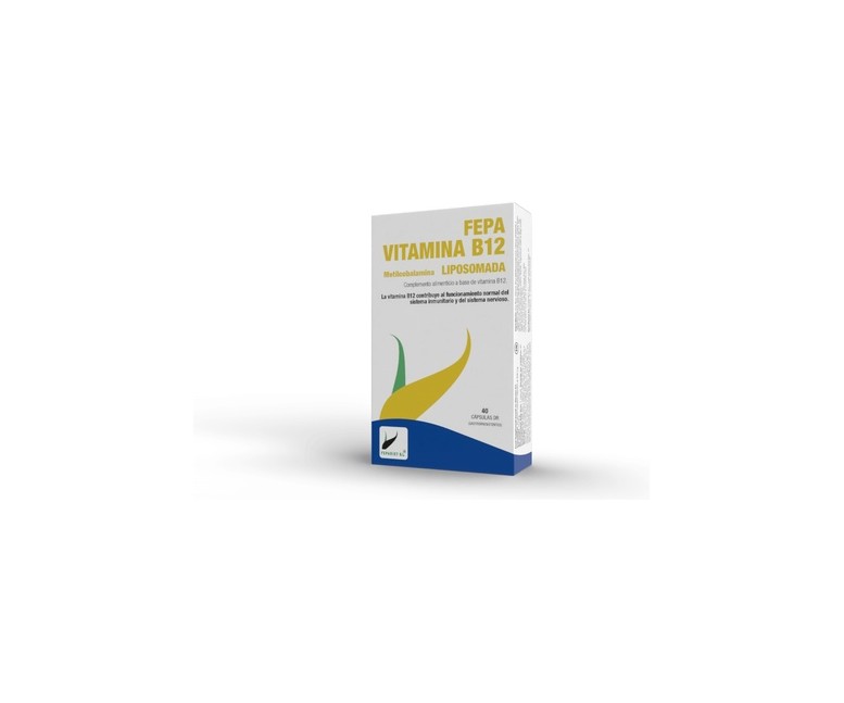 Fepa-vitamina b12 liposomada 40 cápsulas Fepa