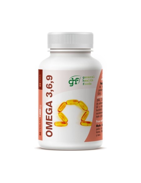 Omega 3-6-9 1400 mg 50 perlas de 1400mg GHF