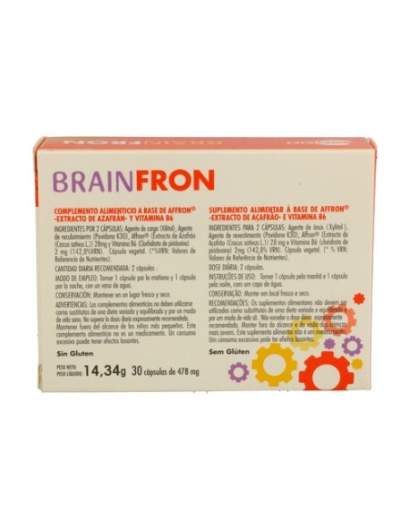 Brainfron 30 cápsulas Waydiet