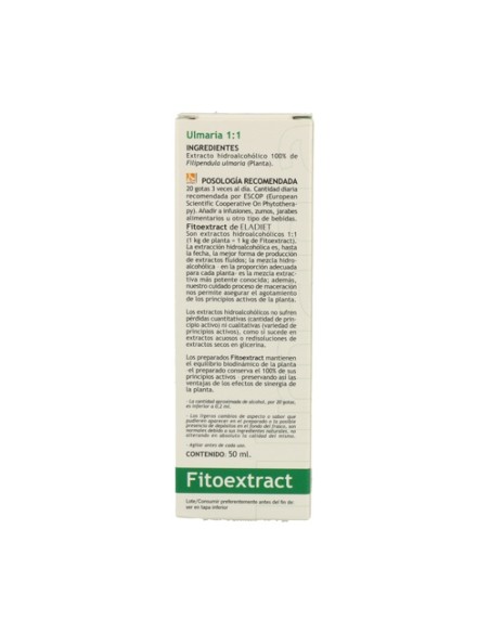 Extracto de Ulmaria 50 ml Eladiet