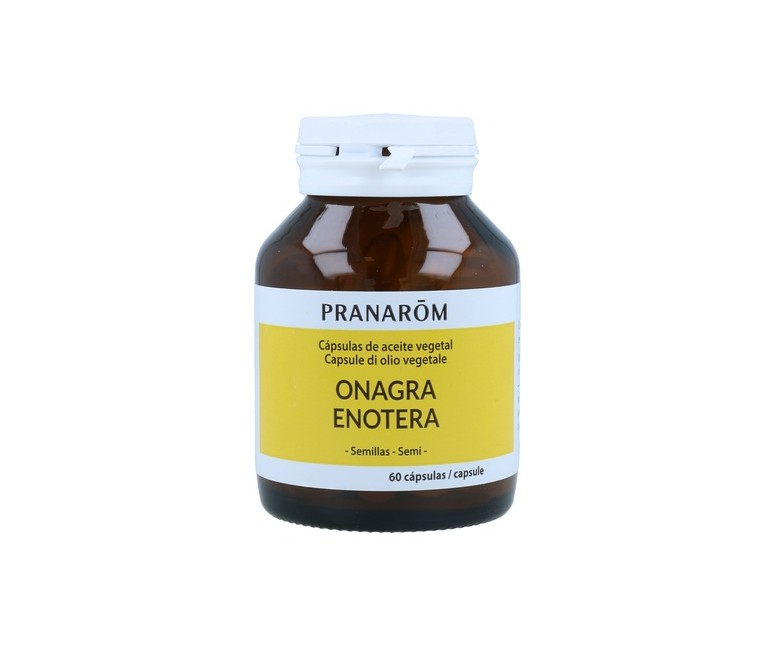 Cápsulas de Aceite Vegetal de Onagra 60 cápsulas Pranarom