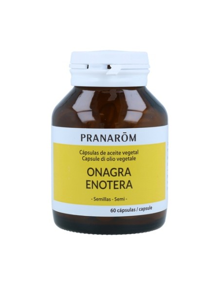 Cápsulas de Aceite Vegetal de Onagra 60 cápsulas Pranarom