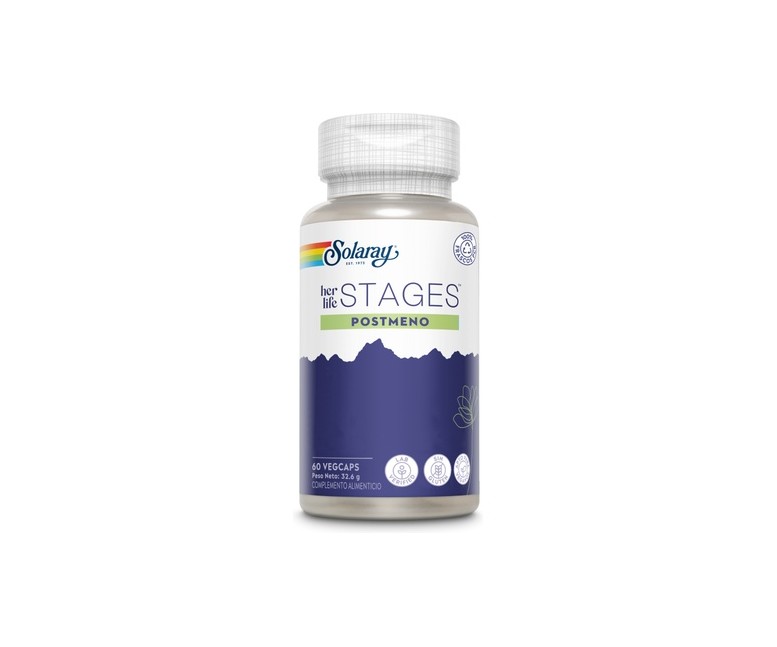 Postmeno stages 60 cápsulas vegetales Solaray