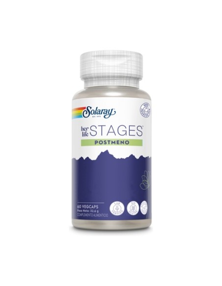 Postmeno stages 60 cápsulas vegetales Solaray