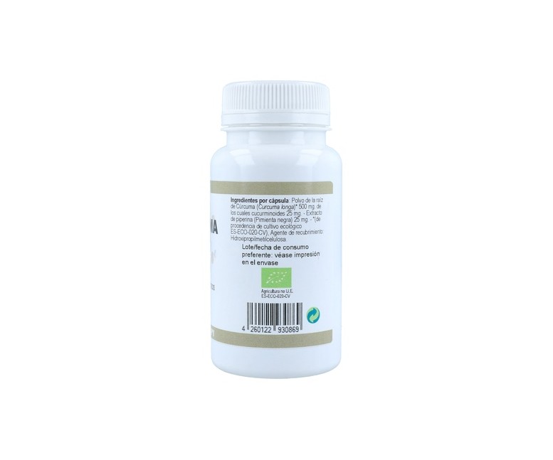 Cúrcuma 90 cápsulas de 500mg Ortocel Nutri Therapy