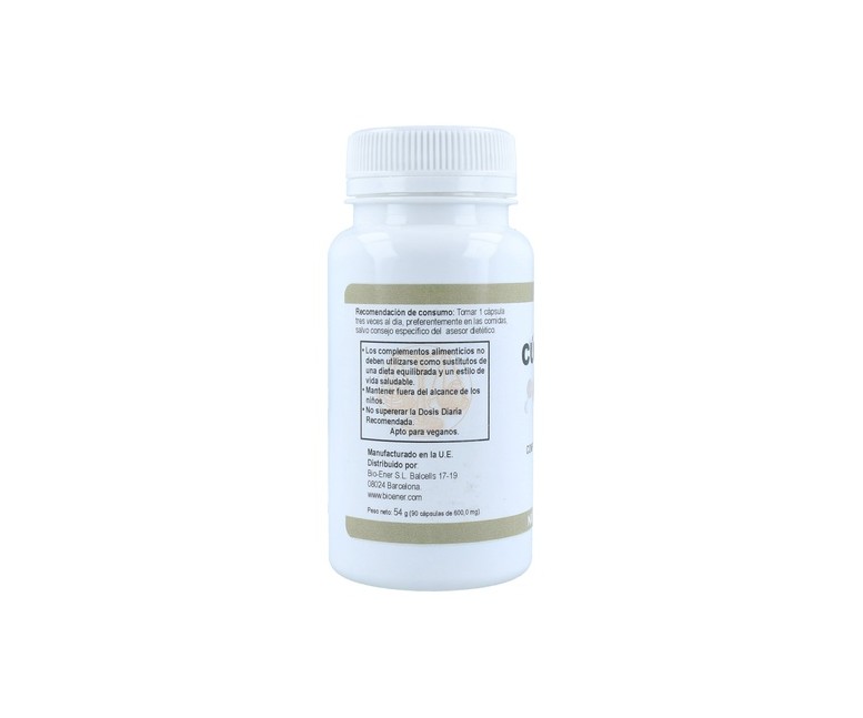 Cúrcuma 90 cápsulas de 500mg Ortocel Nutri Therapy