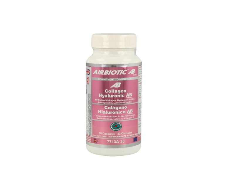 Colageno Hialuronico AB Complex 30 cápsulas Airbiotic