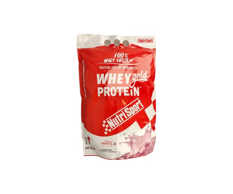 Whey Gold Protein Fresa 2 kg Nutrisport