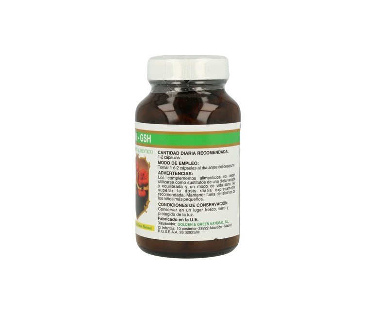 Reishi GSH 120 cápsulas Golden Green