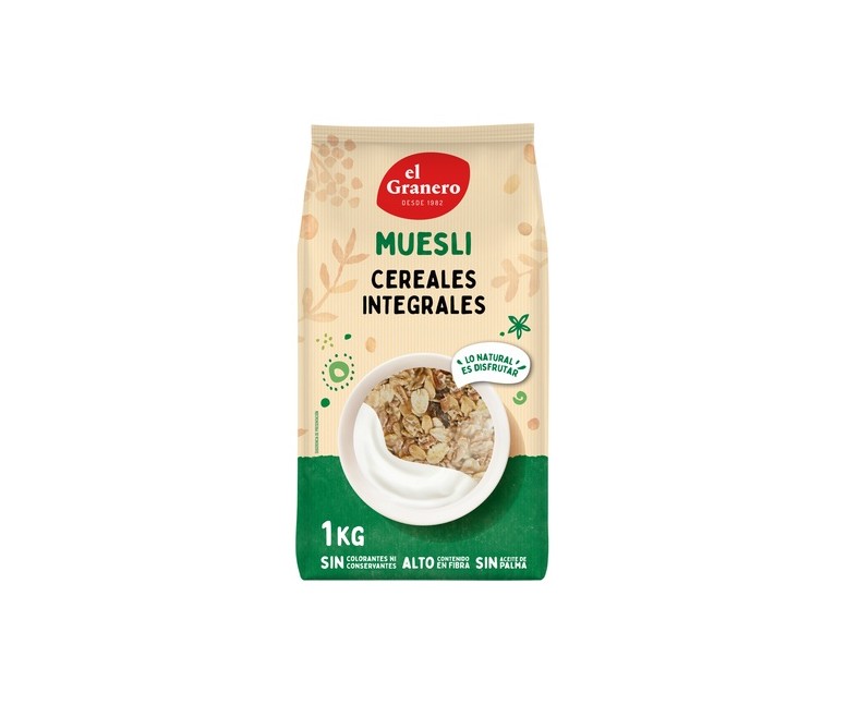 Muesli 1 kg El Granero Integral