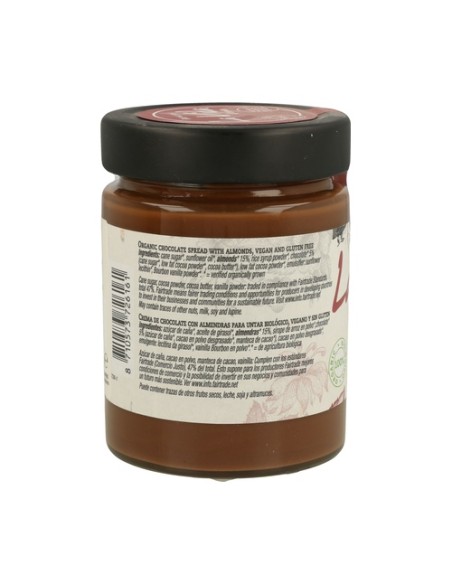 Crema de Chocolate con Almendras Vegana 270 g La Vida Vegan