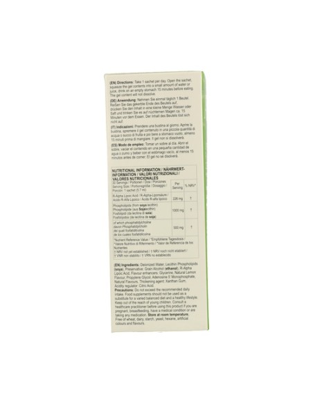 Altrient R-ALA - Liposomal Ácido Alfa Lipoico 30 sobres Altrient/Results RNA/Neutrient