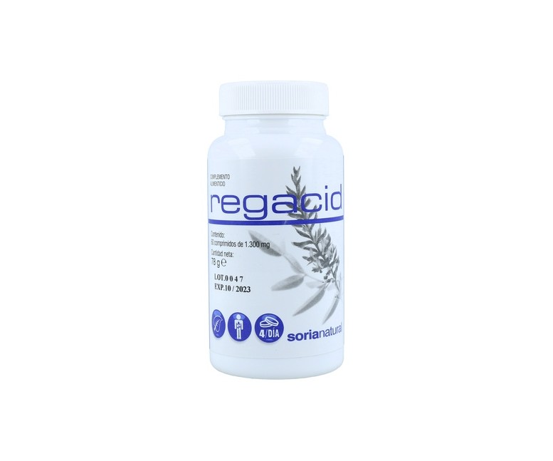 Regacid Acidez 60 comprimidos Soria Natural