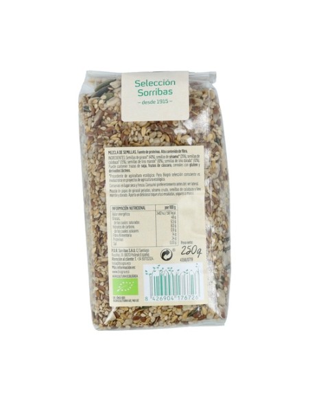 Mezcla de semillas 250 g Biográ