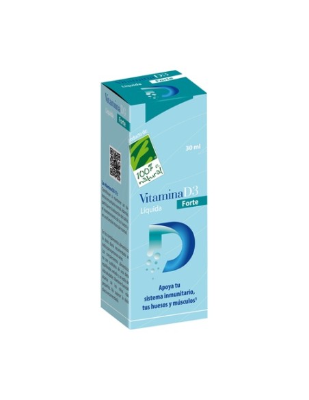 Vitamina D3 líquida forte 30 ml 100% Natural