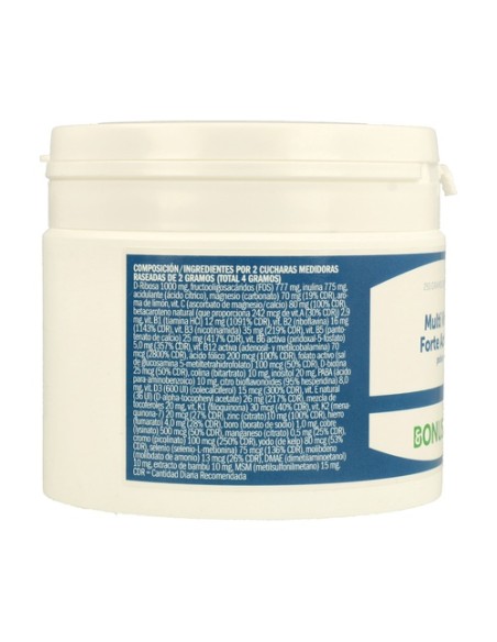 Multi Vital Forte Activo multivitamínico en polvo 250 g Bonusan