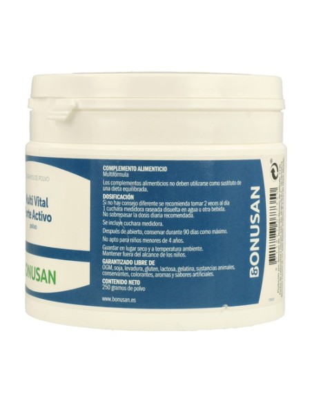 Multi Vital Forte Activo multivitamínico en polvo 250 g Bonusan
