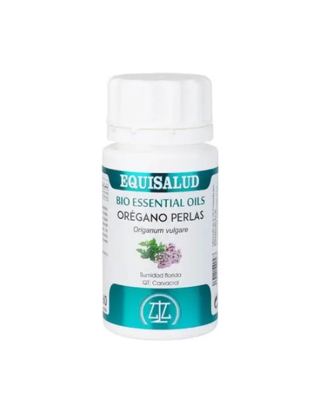 Orégano aceite esencial Bio 60 perlas Equisalud