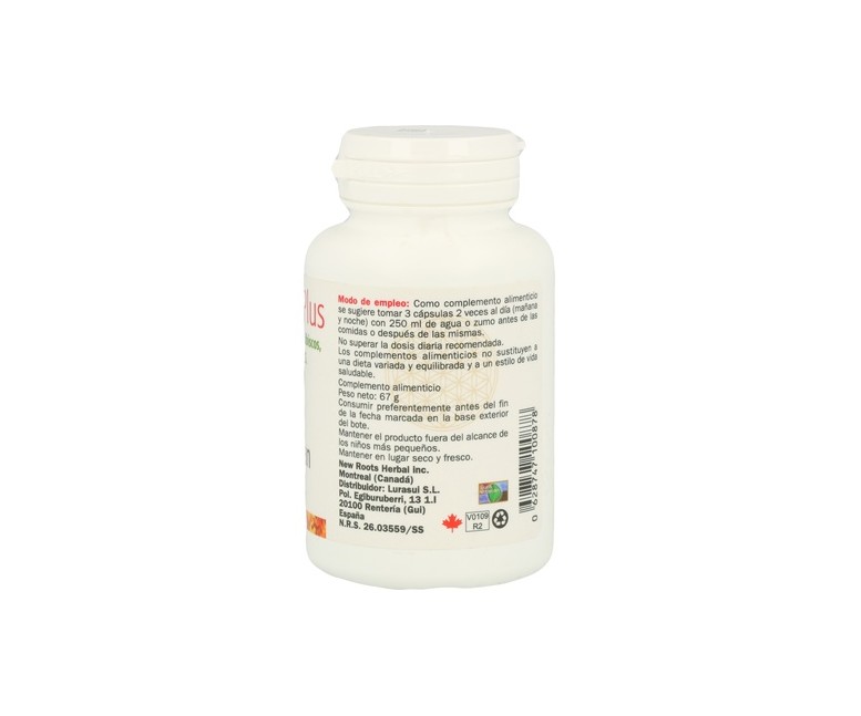 Psyllium Plus con Fos 100 cápsulas Sura Vitasan