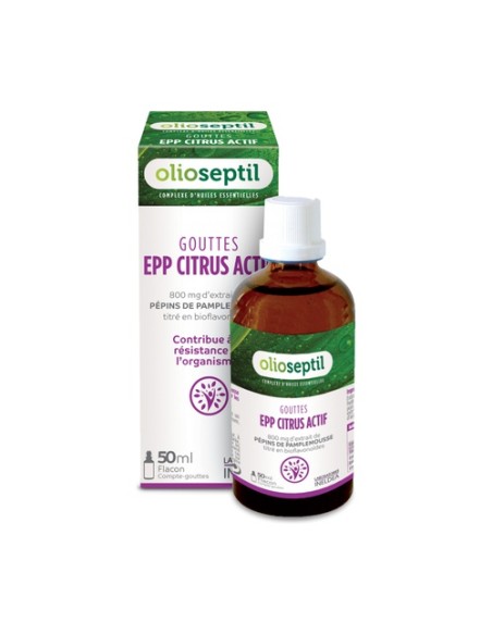 Olioseptil Citrus Actif BIO 50 ml (Pomelo) Olioseptil