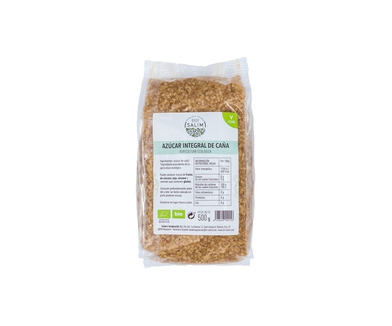 Azúcar de caña integral Bio 500 g Eco Salim