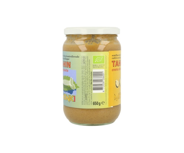 Tahin tostado sin sal 650 g Monki