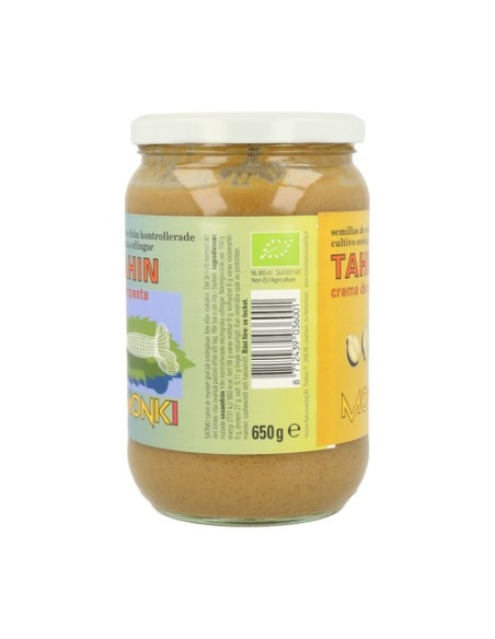 Tahin tostado sin sal 650 g Monki