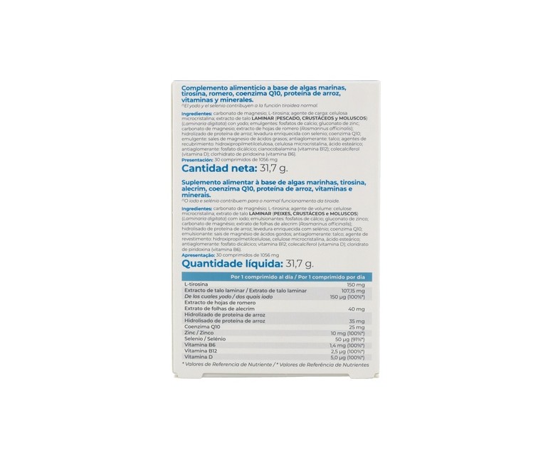 Thyrovance 30 comprimidos Inovance