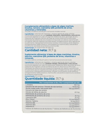 Thyrovance 30 comprimidos Inovance