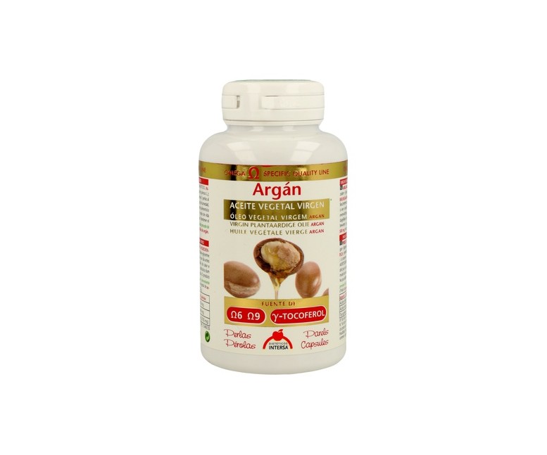 Perlas Aceite Vegetal de Argán 80 perlas Intersa