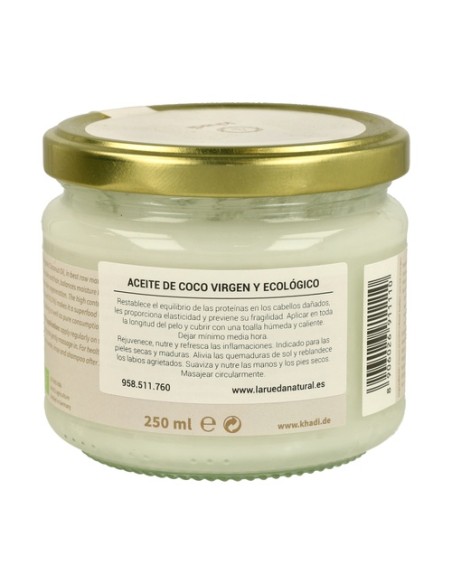 Aceite de aoco eco 1ª presión en frío 250 ml Khadi