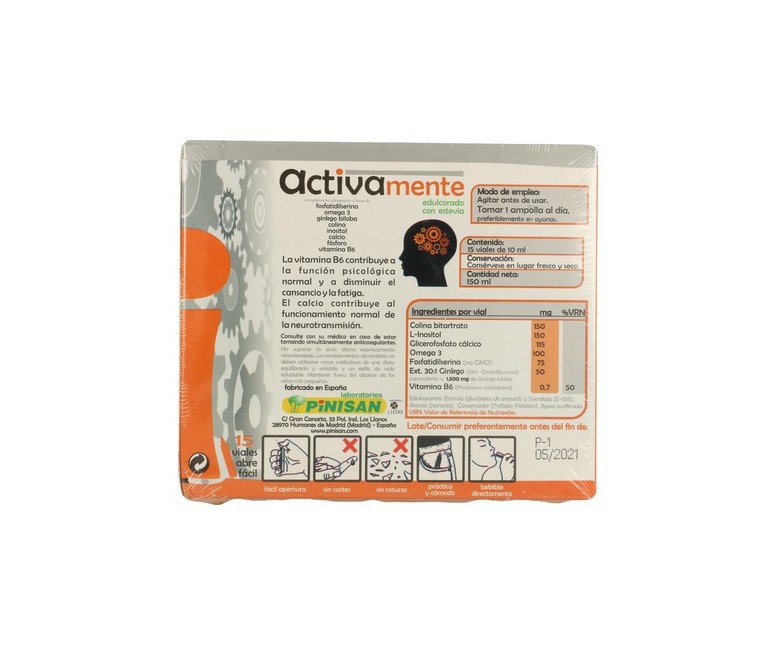 Activamente Premium 15 viales Pinisan
