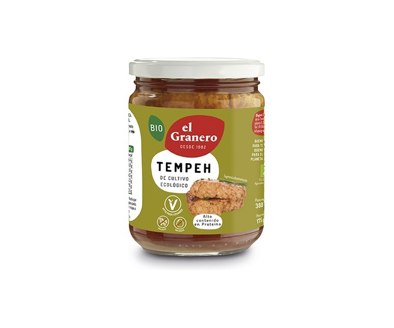 Tempeh en Conserva Bio 380 g El Granero Integral