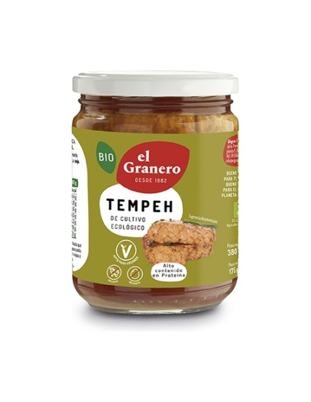 Tempeh en Conserva Bio 380 g El Granero Integral
