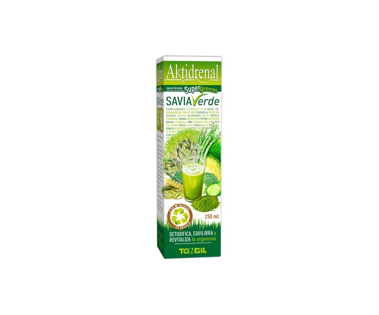 Aktidrenal savia verde 250 ml Tongil