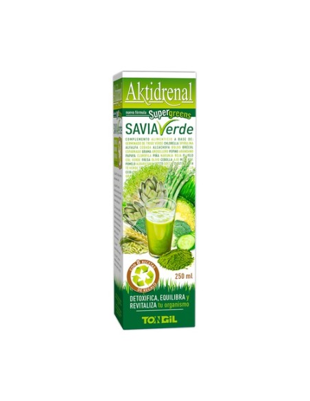 Aktidrenal savia verde 250 ml Tongil