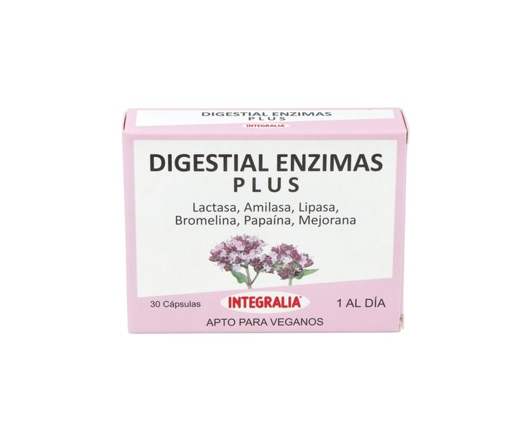 Digestial enzimas plus 30 cápsulas Integralia