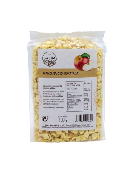 Manzana Deshidratada 100 g Int-Salim