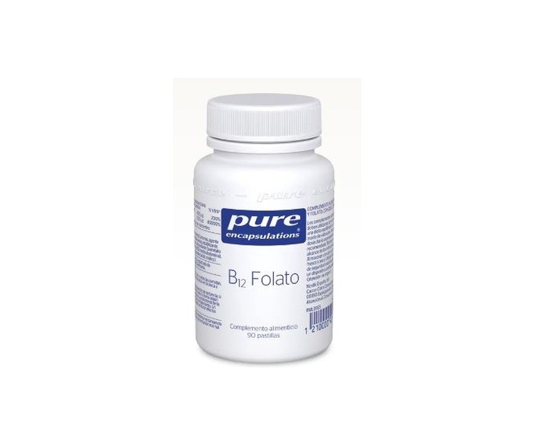 B12 Folato 90 cápsulas Pure Encapsulations