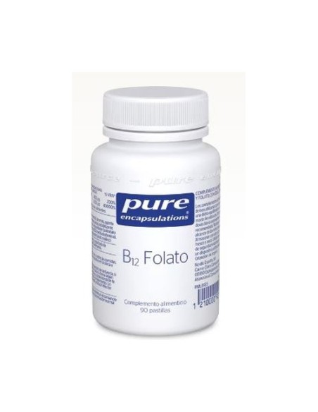 B12 Folato 90 cápsulas Pure Encapsulations